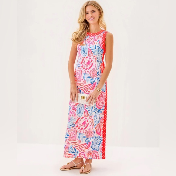NWT LILLY PULITZER Sadie Maxi Romper - Picture 3 of 7